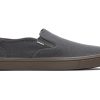 TOMS Baja Graphite Heritage Canvas Slip On Sneaker | Sneakers