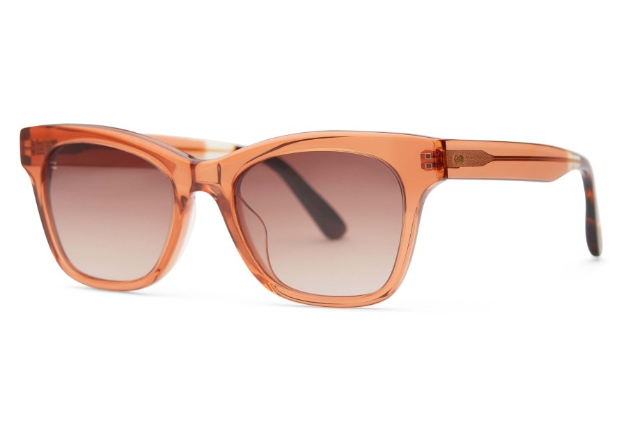 TOMS Margot Terracotta Handcrafted Sunglasses | Sunglasses