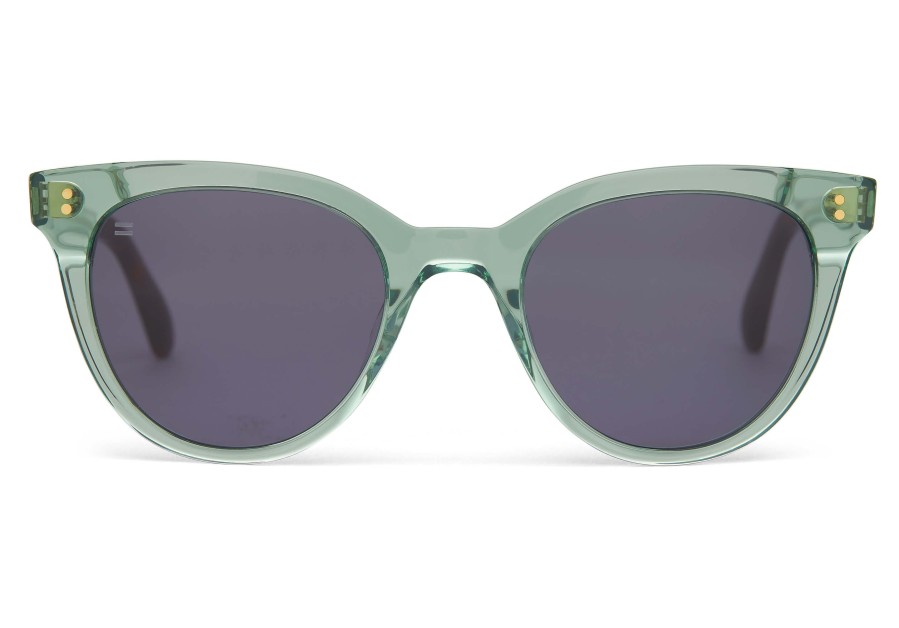 TOMS Marlowe Jade Handcrafted Sunglasses | Sunglasses