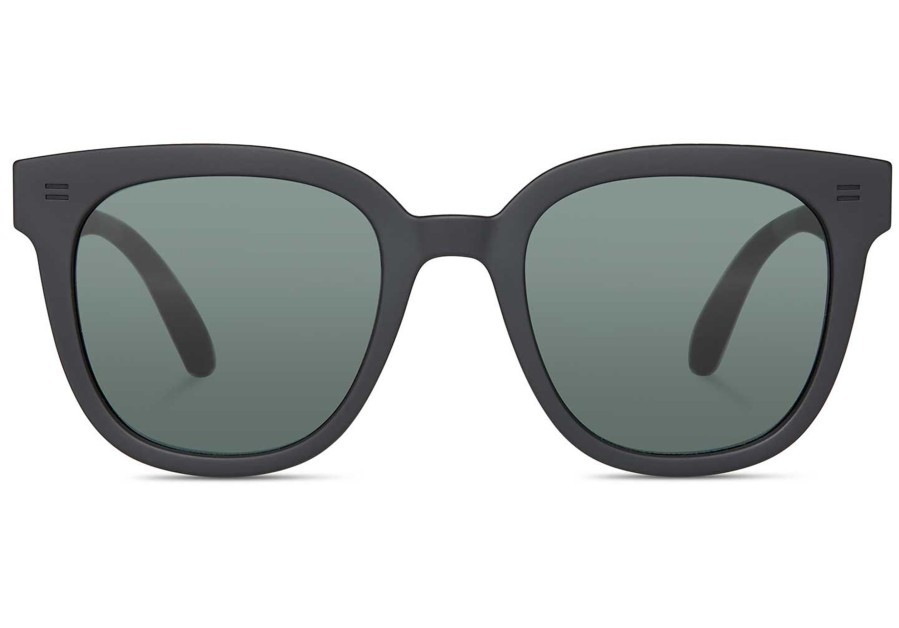 TOMS Juniper Black Traveler Sunglasses | Sunglasses