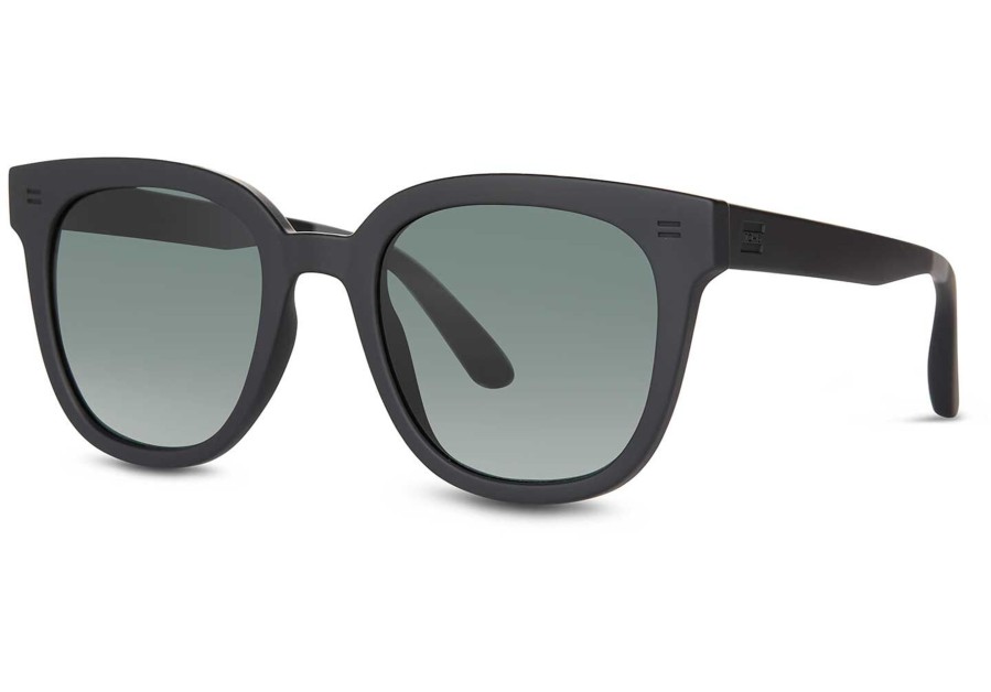 TOMS Juniper Black Traveler Sunglasses | Sunglasses