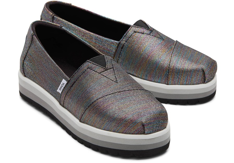 TOMS Youth Alp Platform Kids Shoe | Alpargatas