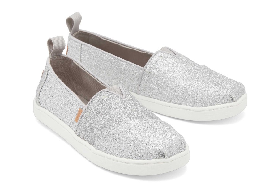 TOMS Youth Alpargata Glimmer Kids Shoe | Alpargatas