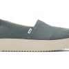 TOMS Alpargata Green Midform Espadrille | Alpargatas