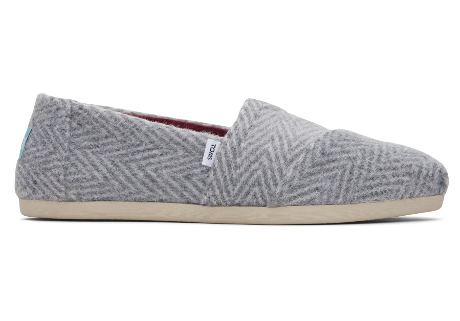 TOMS Alpargata Grey Herringbone|Alpargata Grey Herringbone | Alpargatas