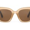 TOMS Sydney Oatmilk Crystal Fade Traveler Sunglasses | Sunglasses