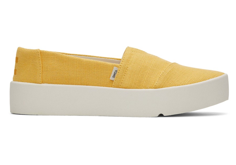 TOMS Verona Yellow Slip On Sneaker | Sneakers