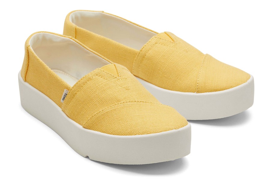 TOMS Verona Yellow Slip On Sneaker | Sneakers