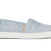 TOMS Youth Alpargata Mint Cosmic Glitter Kids Shoe | Alpargatas