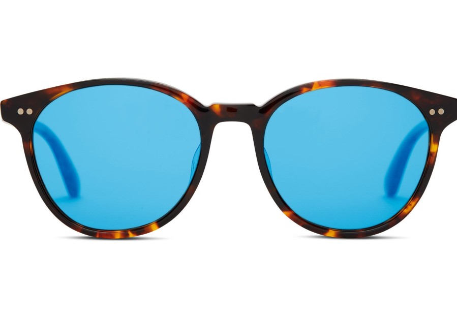 TOMS Bellini Tortoise Zeiss Polarized Handcrafted Sunglasses | Sunglasses