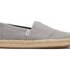 TOMS Alpargata Grey Recycled Cotton Rope 2.0 Espadrille | Espadrilles