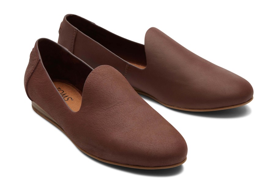 TOMS Darcy Leather Flat | Dress Casual