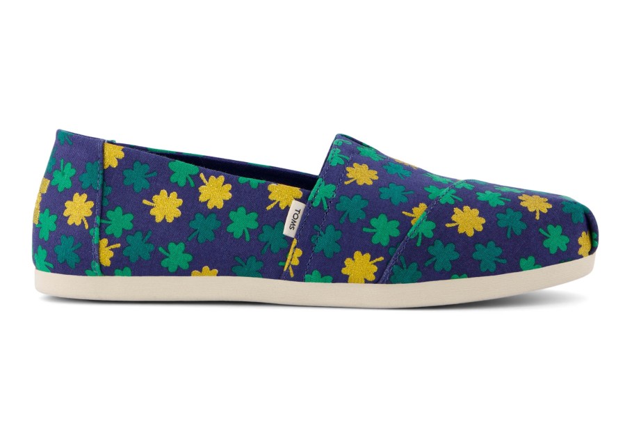 TOMS Alpargata Lucky Shimmer Clovers | Alpargatas