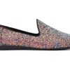 TOMS Darcy Black Chunky Glitter Flat|Darcy Black Chunky Glitter Flat | Dress Casual