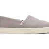 TOMS Alpargata Cupsole Grey Heritage Canvas Slip On | Sneakers