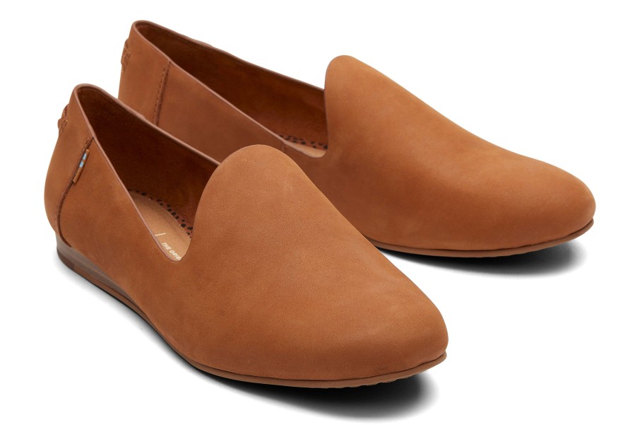 TOMS Darcy Leather Flat | Dress Casual