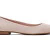 TOMS Briella Pink Suede Flat | Dress Casual