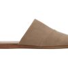 TOMS Jade Taupe Suede Slip On Flat | Dress Casual