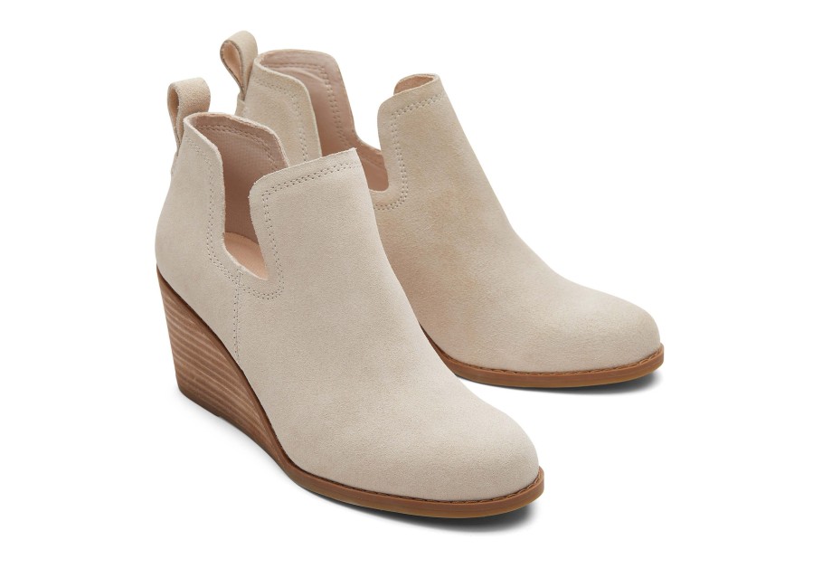 TOMS Kallie Suede Wedge Boot|Kallie Suede Wedge Boot | Dress Casual