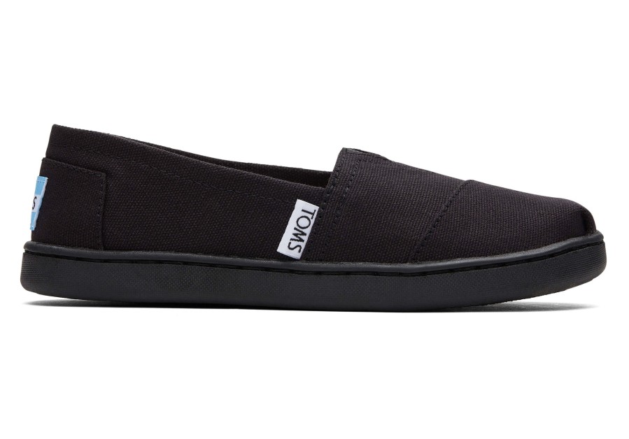 TOMS Youth Alpargata Canvas Kids Shoe | Alpargatas