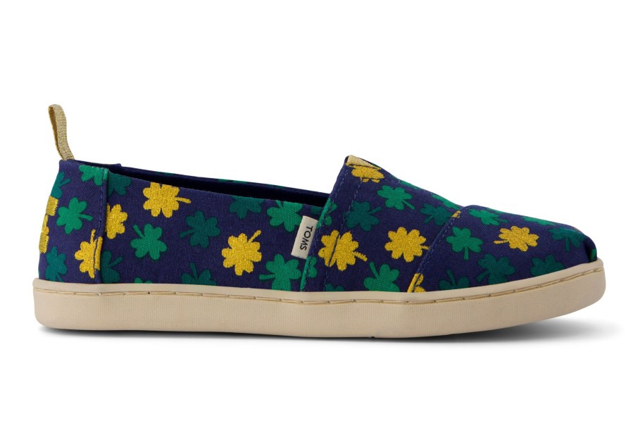 TOMS Youth Alpargata Lucky Shimmer Kids Shoe | Alpargatas