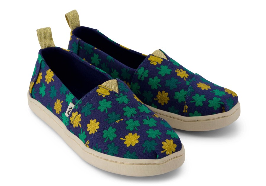 TOMS Youth Alpargata Lucky Shimmer Kids Shoe | Alpargatas