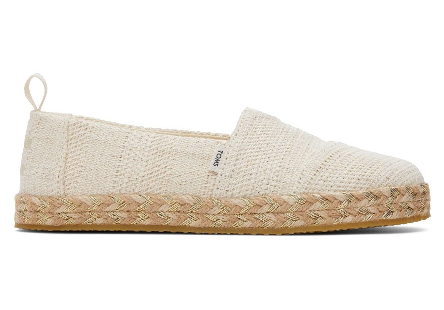 TOMS Youth Alpargata Metallic Kids Shoe | Alpargatas