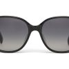 TOMS Sandela Black Polarized Handcrafted Sunglasses | Sunglasses