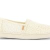 TOMS Youth Alpargata Natural Moroccan Crochet Kids Shoe | Alpargatas