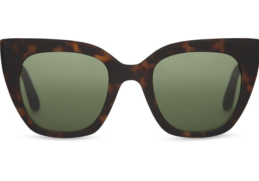 TOMS Sydney Tortoise Traveler Sunglasses | Sunglasses