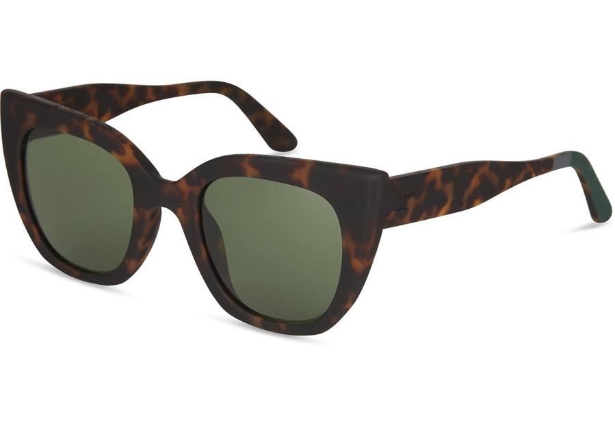 TOMS Sydney Tortoise Traveler Sunglasses | Sunglasses