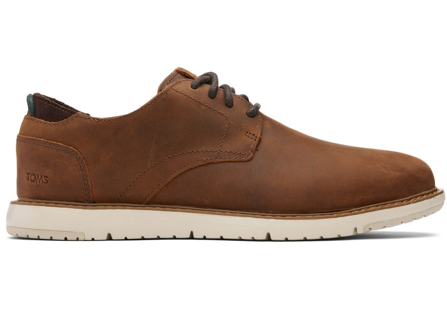 TOMS Navi Brown Water Resistant Dress Shoe | Dress Shoes