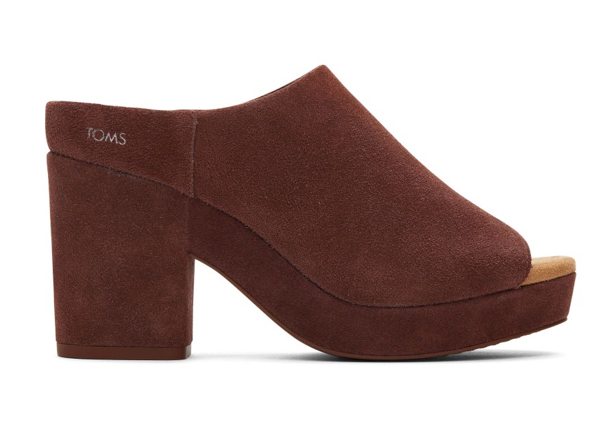 TOMS Florence Suede Heel | Dress Casual