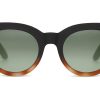 TOMS Florentin Black Tortoise Fade Polarized Traveler Sunglasses | Sunglasses