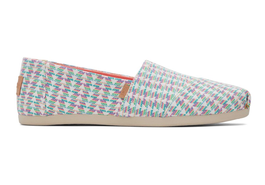 TOMS Alpargata Multi Color Triangle Woven | Alpargatas