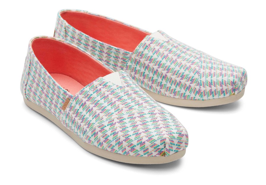 TOMS Alpargata Multi Color Triangle Woven | Alpargatas