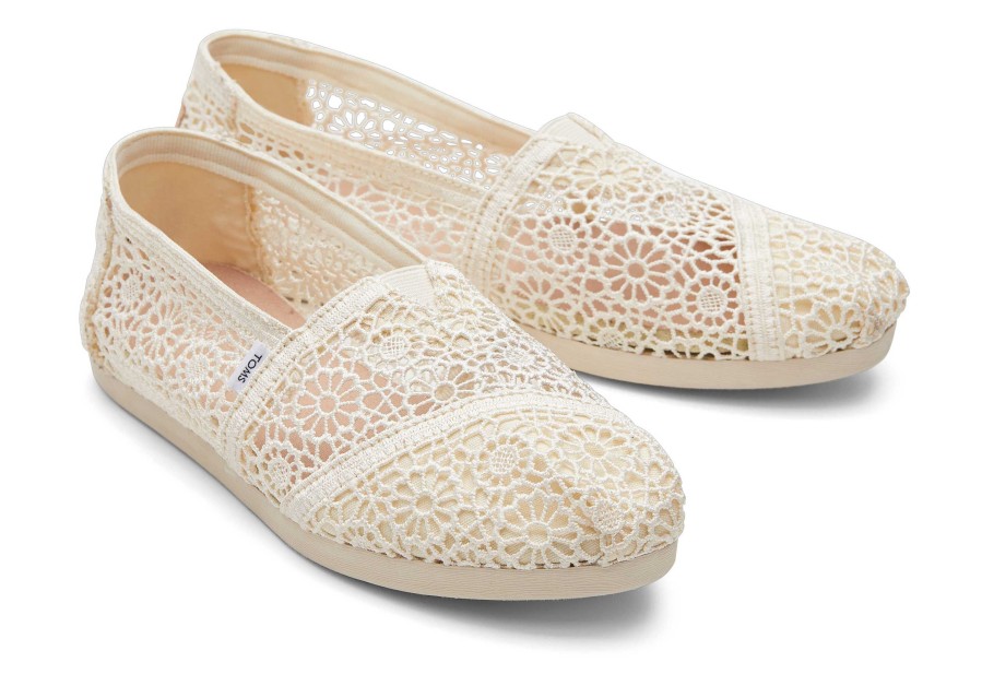 TOMS Alpargata Natural Moroccan Crochet|Alpargata Natural Moroccan Crochet | Alpargatas