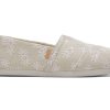 TOMS Alpargata Natural Embroidered Floral | Alpargatas