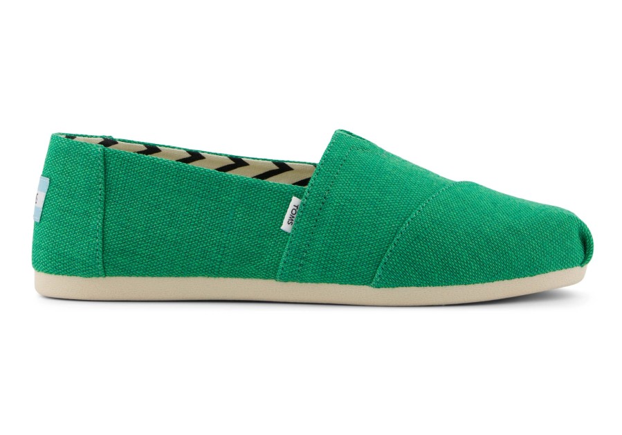 TOMS Alpargata Mint Heritage Canvas | Alpargatas