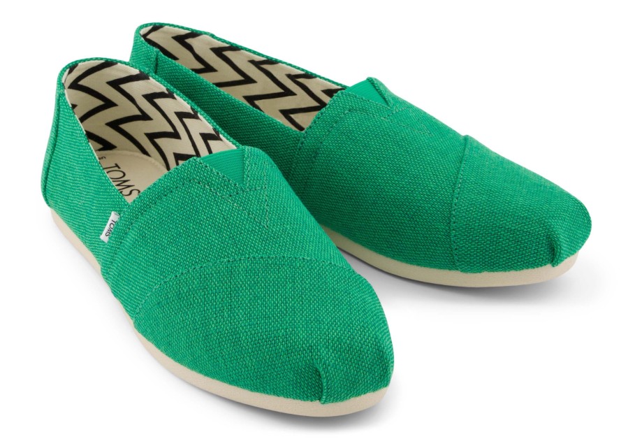 TOMS Alpargata Mint Heritage Canvas | Alpargatas