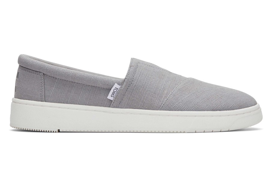 TOMS Trvl Lite Alpargata Grey Slip On Sneaker | Sneakers