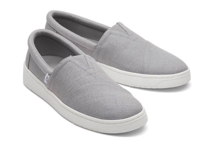 TOMS Trvl Lite Alpargata Grey Slip On Sneaker | Sneakers