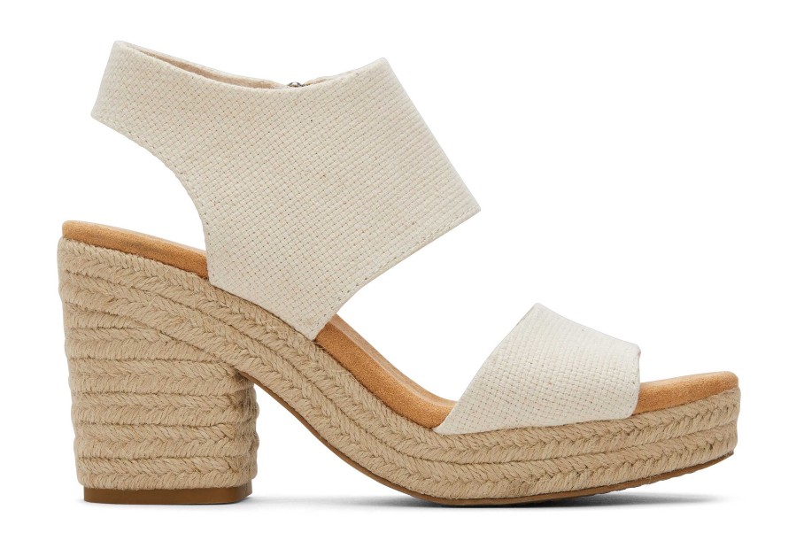 TOMS Majorca Rope Natural Platform Sandal|Majorca Rope Natural Platform Sandal | Dress Casual