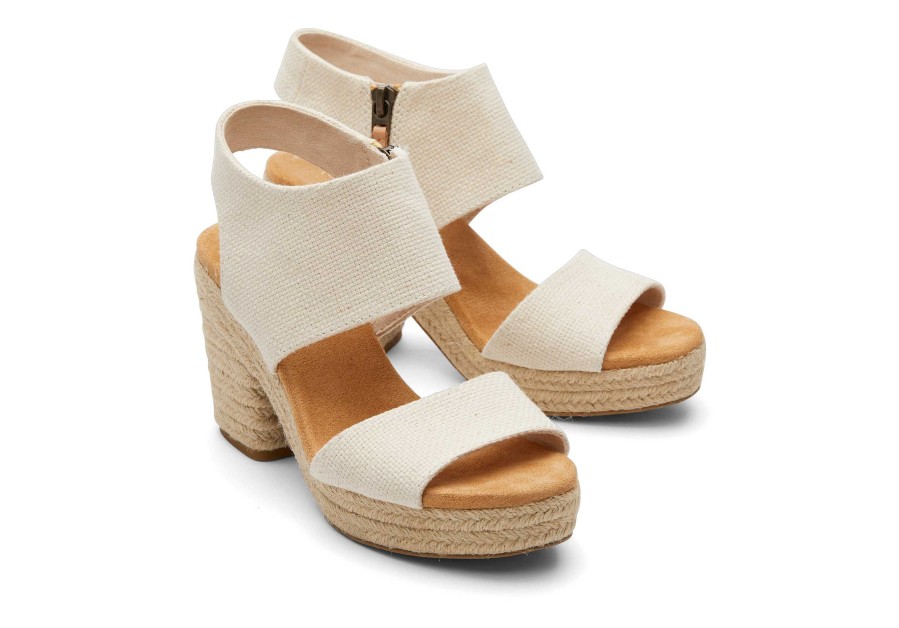 TOMS Majorca Rope Natural Platform Sandal|Majorca Rope Natural Platform Sandal | Dress Casual