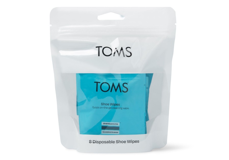 TOMS Toms Shoe Cleaning Wipes 8 Pack | Dress Casual