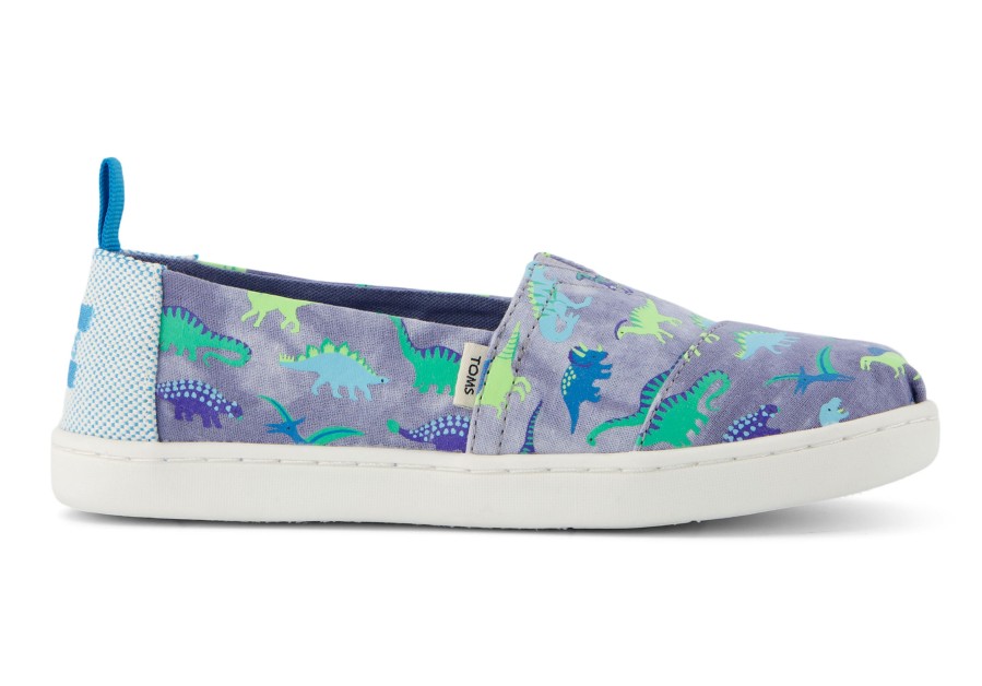 TOMS Youth Alpargata Dino Kids Shoe | Alpargatas