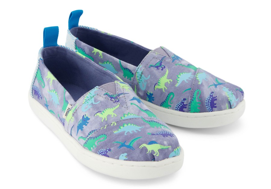 TOMS Youth Alpargata Dino Kids Shoe | Alpargatas