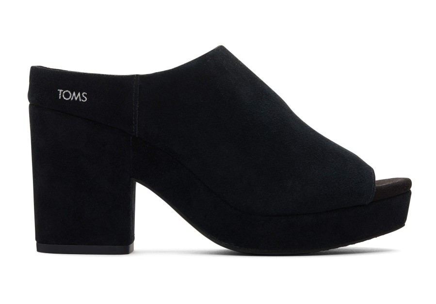 TOMS Florence Suede Heel | Dress Casual