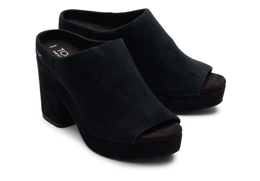 TOMS Florence Suede Heel | Dress Casual