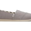 TOMS Alpargata Morning Dove Heritage Canvas Wide Width | Alpargatas